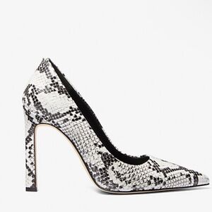 MICHAEL Michael Kors Amara Pump Serpent Leather Heels